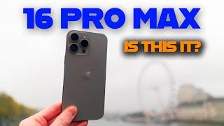 The HONEST iPhone 16 Pro Max Review!