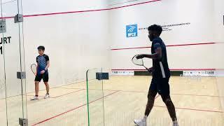 JoachimChuah-Ameeshenraj P3 @ QF  | WCE 39th National Squash Championships 2024