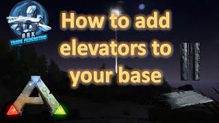 Ark PvE: How to add elevator platforms to your base