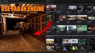 How To Use Fab Marketplace Inside Of Unreal Engine Projects (Tutorial)