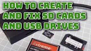 How to create and fix bootable SD cards and USB drives