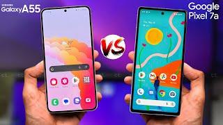 Samsung Galaxy A55 5G vs Pixel 7A - Which One Should You Buy?