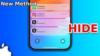 How To Hide Name Notifications On iPhone 2025 [New update]