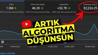 10 Dakikada ALGORİTMA Nasıl Yenilir? - Youtube İzlenme Arttırma