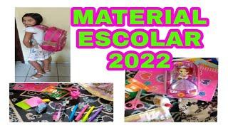 MATERIAL ESCOLAR 2022 - Naiany Costa oficial