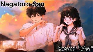 Nagatoro-San Reagindo ao Rap do Oreki | ( Senpai as Oreki ) | Gacha Club | AU