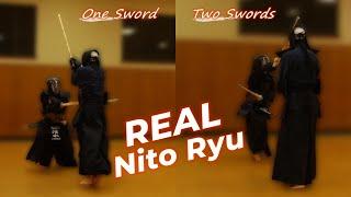 The REAL Nito Ryu : Kendo One & Two Swords Techniques you Need to See