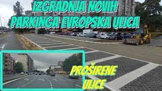 Beograd kako izgleda prošireni deo Tošinog bunara-Zemunske i Evropska izgradnja novih parkinga