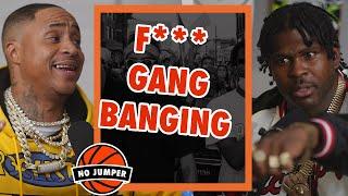 Orlando says "F*** Gangbanging" and 4xtra Turns Up on Him!