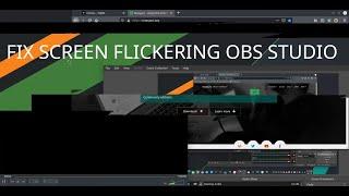 Solución al Parpadeo al grabar la pantalla con OBS Studio en Manjaro Linux KDE - Flickering Fix