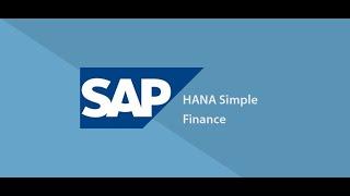 SAP S 4 HANA Simple Finance 1709 Session 1 / Sap FICO training Video 1