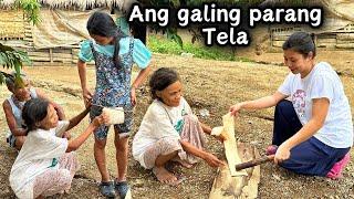 Kumuha kami ng Balat ng Kahoy para gawing bahag ng Babae ang galing parang Tela | KATUTUBO LIFESTYLE