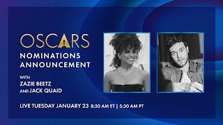 96th Oscars Nominations Announcement Hosted by Zazie Beetz and Jack Quaid