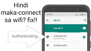 Bakit hindi maka connect ang cellphone sa wifi fix! || ayaw kumonek sa wifi ng phone problem solve