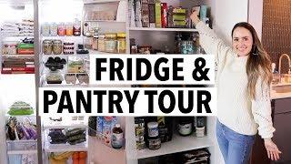 HEALTHY FRIDGE & PANTRY TOUR! What I eat in a week/ How I organize my fridge