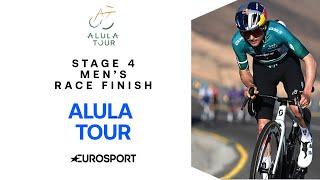 THRILLING Race! | Stage 4 | 2025 AlUla Tour | Finals Attack and Stage Finish 