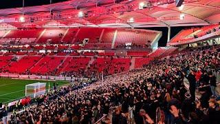 VfB Stuttgart Ultras feiern Champions League Jahr 2024