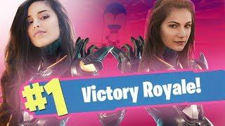 17 Kill Win Ft. AlexiaRaye! Valkyrae - Fortnite