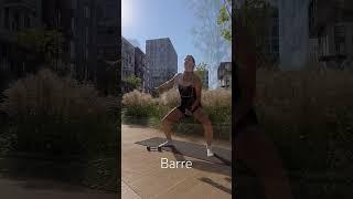 Barre training #barre #onlinetraining