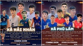 Xã Phú Lâm (Mỏ, Nguyên, Xuân Đức,Chường) vs xã Hải Nhân( Quốc Duy, Ngọc Thuân, Văn Hiệp)