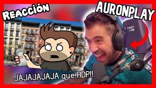 AURON REACCIONA a la ANIMACION de LUISITO  (Y dice que me quiere)