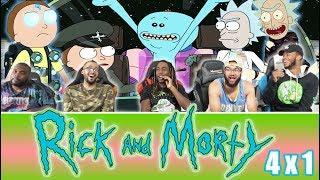 Rick And Morty 4 x 1 Reaction! "Edge of Tomorty: Rick Die Rickpeat"