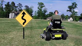 How to Drive a Zero Turn Mower without DESTROYING Your Lawn