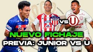 EDUARDO URTECHO, NUEVO FICHAJE DE UNIVERSITARIO PENSANDO EN LA RESERVA / PREVIA: JUNIOR VS LA U