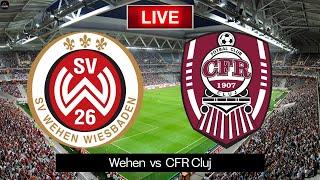 Wehen Wiesbaden vs CFR Cluj | Club Friendly 2025 Live Match Today