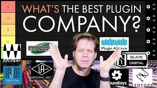 Which Plugin Company is Best? Tier List with, Waves Audio, Slate Digital, iZotope, Plugin Alliance