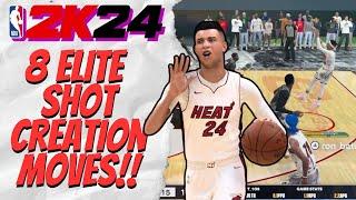 EIGHT SHOT CREATION ESSENTIALS YOU NEED to become UNSTOPPABLE in NBA 2K24!
