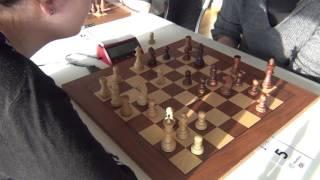 WGM Rogule Laura -  GM Van Wely Loek, Tal Memorial, Rapid chess, Part I