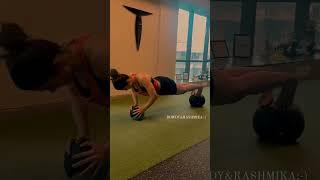 Rashmika Mandanna workout #shorts #rashmikamandanna