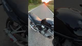 Suzuki Bandit 600 dominator gp1 exhaust #motorcycle #bandit #suzuki #soundcheck #exhaustsound