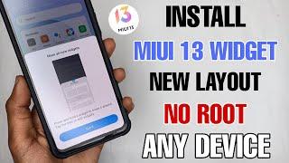 OFFICIAL MIUI 13 APP VAULT WIDGETS ENABLE WITHOUT ROOT | MIUI 13 APPS UPDATE