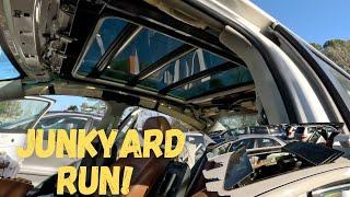 Junkyard Run! Found Another Panoramic MoonRoof!