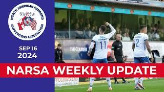 NARSA Weekly Update - September 16th, 2024