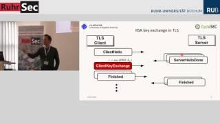 RuhrSec 2016: "The DROWN Attack", Sebastian Schinzel