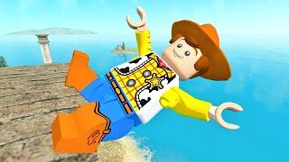 Lego Woody Ragdolls Physics (GMOD) Episode 667