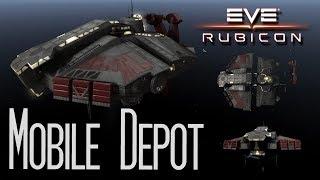 EVE Online: Rubicon - Mobile Depot Model on Singularity Test Server