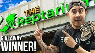 THE REPTARIUM GIVEAWAY WINNER ANNOUNCED! UNBOXING THE COOLEST FAN MAIL!