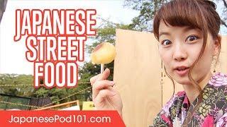 Street Food in Japanese Festivals