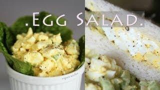 Easy Egg Salad & Sandwich Recipe 달걀 샐러드 만들기