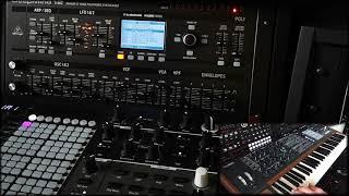 Behringer DeepMind 12 demo I No Talking + Custom Patches