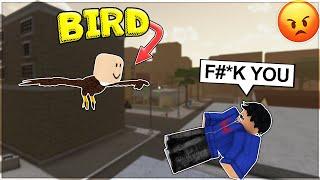 Roblox Da Hood Insane BIRD vs MAD KIDS