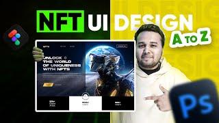 NFT Ui Design 2023 | Photoshop & Figma Tutorial | SOHUNTS