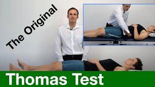 Is there an Original Unmodified Thomas Test for the hip? YES there is.