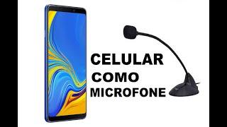 COMO USAR O CELULAR COMO MICROFONE NO PC - FACIL ATUALIZADO