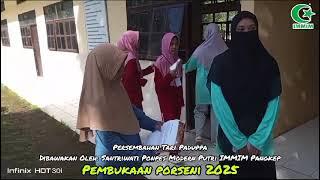 Persembahan Tari Paduppa awali Pembukaan Porseni 2025 #immimputri #immimpangkep #pesantrenimmim