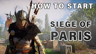 How to Start Siege of Paris DLC ► Assassin's Creed Valhalla